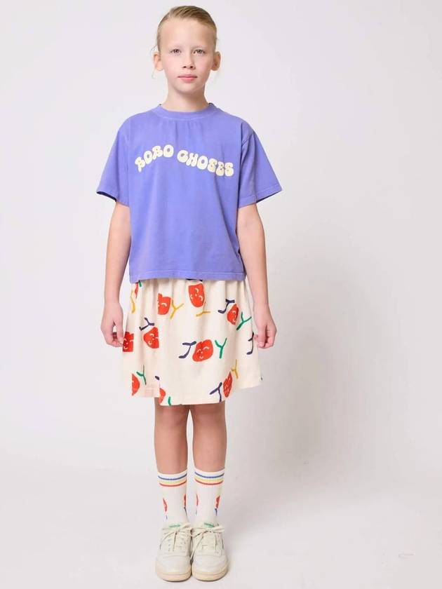 children s skirt Smiling all over B125AC147 - BOBO CHOSES - BALAAN 4