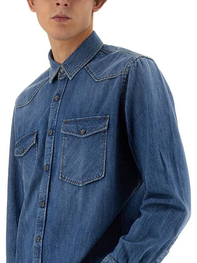 Pt Torino Denim Shirt - PT TORINO - BALAAN 4