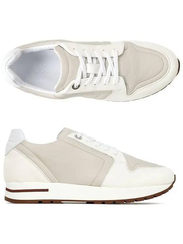 My Wind Technical Fabric Low Top Sneakers Desert Light - LORO PIANA - BALAAN 2