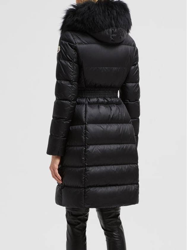 Women's Boedic Long Padding Black - MONCLER - BALAAN 3