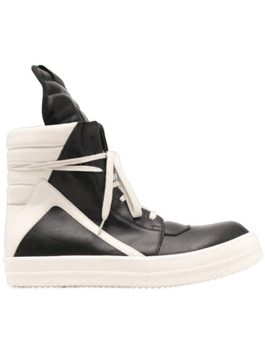 Porterville Geobasket High Top Sneakers Black Milk - RICK OWENS - BALAAN 1