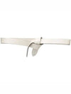 Regular Leather Belt White - ISABEL MARANT - BALAAN 2