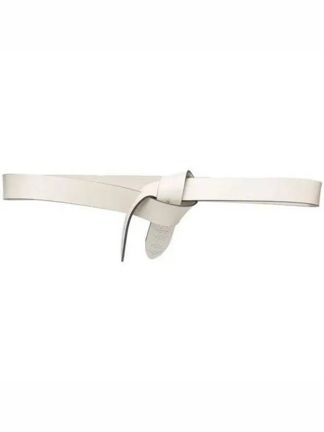 Regular Leather Belt White - ISABEL MARANT - BALAAN 2