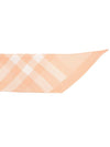 Check Skinny Silk Scarf Pink - BURBERRY - BALAAN 5