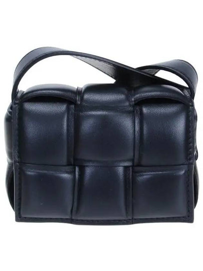 Candy Cassette Padded Mini Cross Bag Black - BOTTEGA VENETA - BALAAN 2