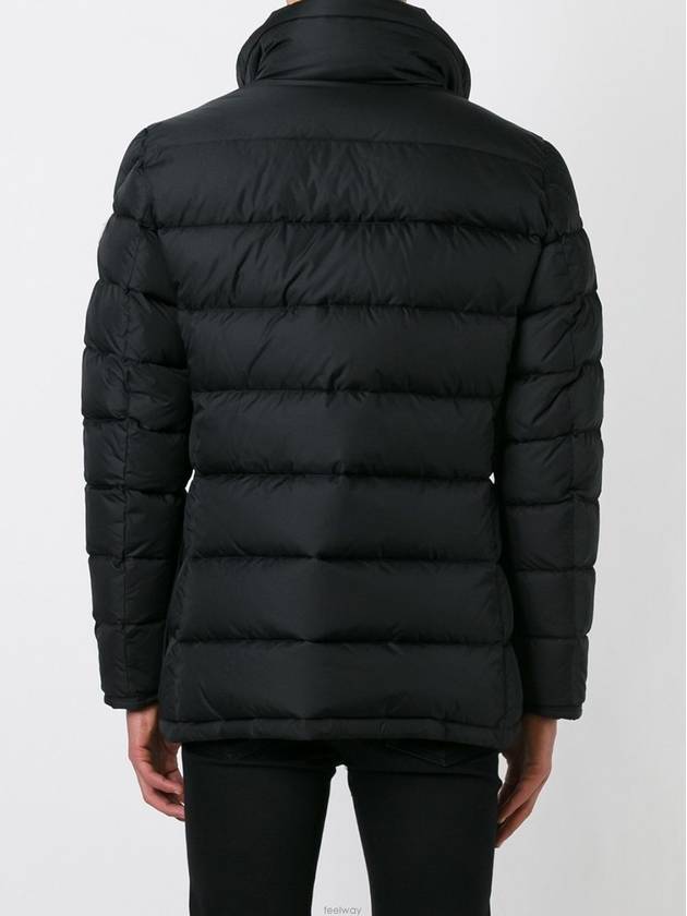 Men's Cluny Hooded Fur Short Padding Black - MONCLER - BALAAN 8