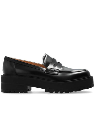 Gianvito Rossi ‘Loafers’-type Shoes, Women's, Black - GIANVITO ROSSI - BALAAN 1