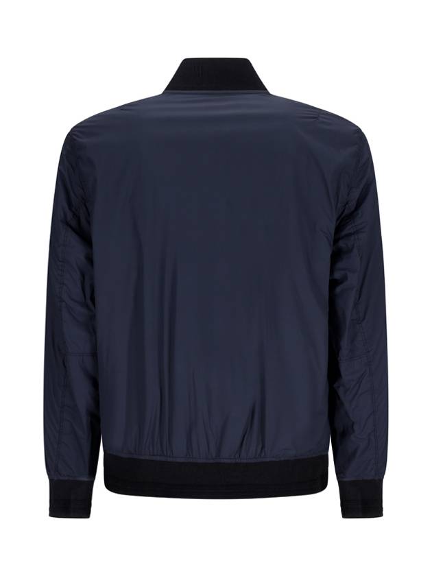 Skin Touch Nylon TC Primaloft Bomber Jacket Blue - STONE ISLAND - BALAAN 3