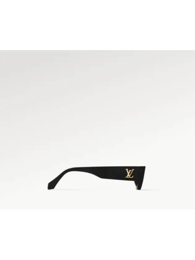 LV Clash Round Cat Eye Sunglasses Black Z2123U - LOUIS VUITTON - BALAAN 3