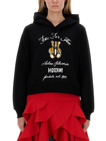 Moschino Sweatshirt With Logo - MOSCHINO - BALAAN 1