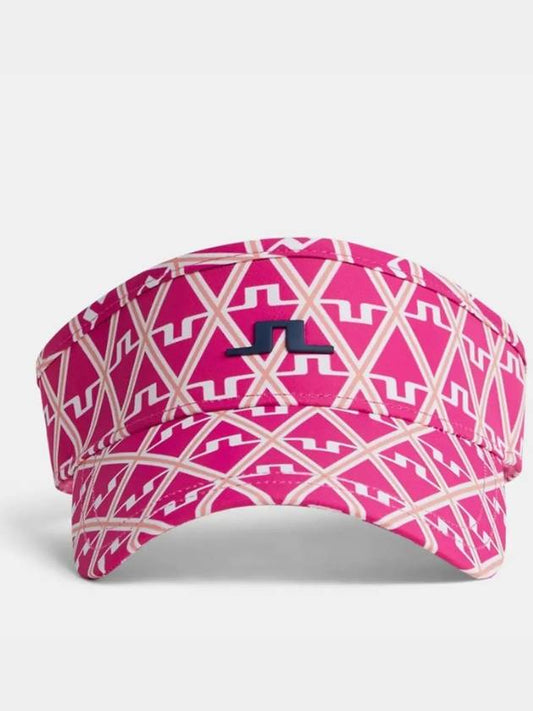 Hat Bonnie Print Visor GWAC09769 S193 Women's Bonnie Print Visor - J.LINDEBERG - BALAAN 2