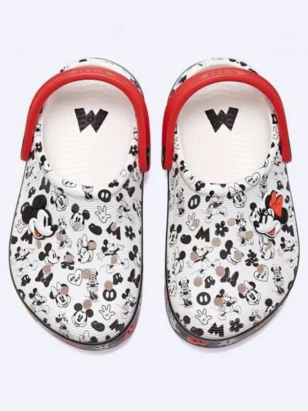 Kids Mickey Off Court Clog Sandals White - CROCS - BALAAN 1