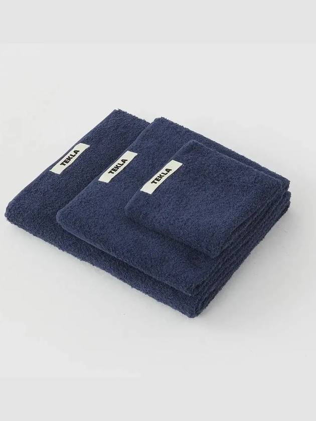Hand Towel Navy 50X80 - TEKLA - BALAAN 2