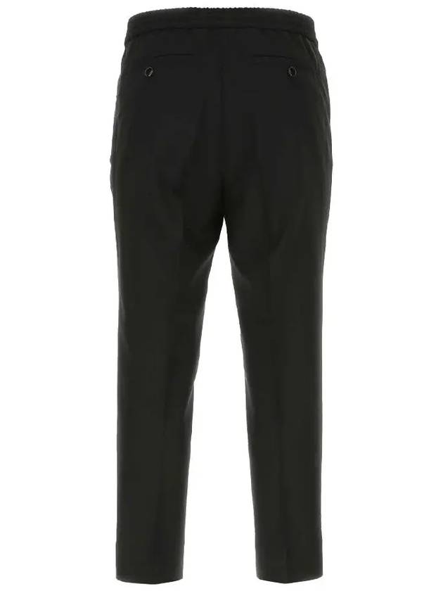 Banding Cropped Straight Pants Black - AMI - BALAAN 3