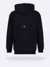 Logo Cotton Blend Hoodie Black - 1017 ALYX 9SM - BALAAN 3