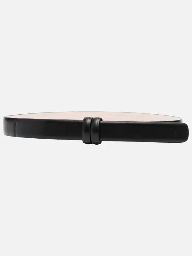 Black Skinny Leather Belt PBCI300C9300 01 - NEIL BARRETT - BALAAN 3