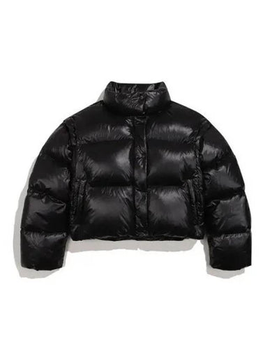 Intrepid Cropped Down Jacket Black HBW0001ADZBLK - HUNTER - BALAAN 1