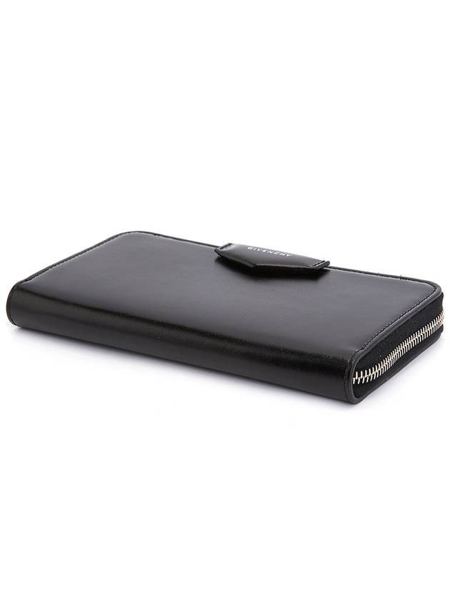 Antigona Zip Around Long Wallet Black - GIVENCHY - BALAAN 4