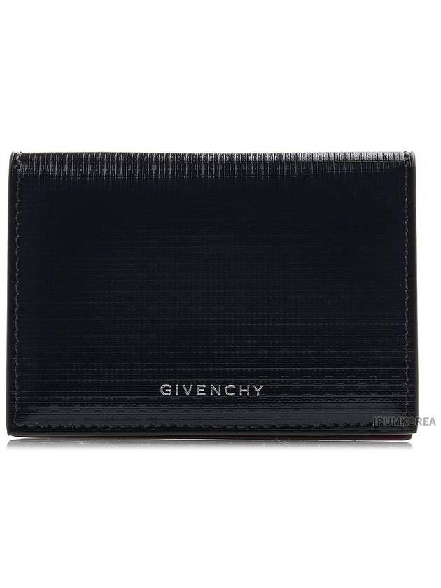 4G Classic Grain Calfskin Half Wallet Black - GIVENCHY - BALAAN 11