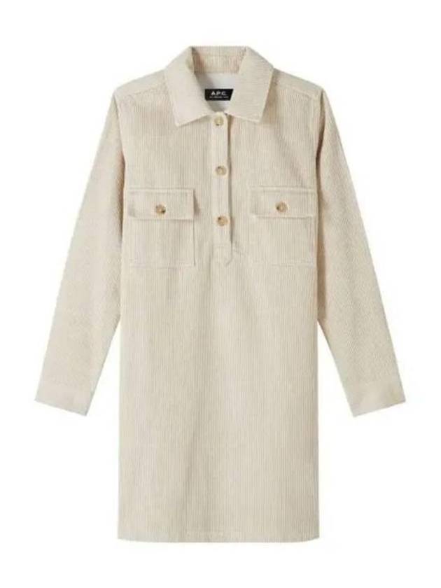 Mia Short Dress White - A.P.C. - BALAAN 2