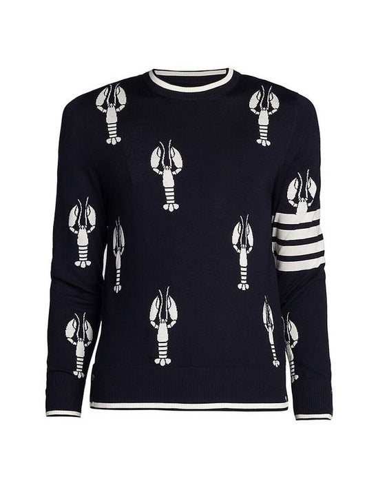 lobster knit top MKA417A Y1014 415 - THOM BROWNE - BALAAN.