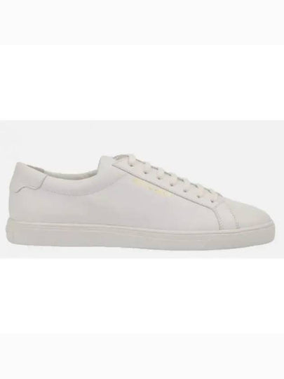 Men's Andy Leather Low Top Sneakers White - SAINT LAURENT - BALAAN 2