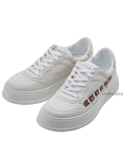 Demetra Chunky Low Top Sneakers White - GUCCI - BALAAN 2