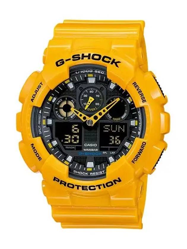 Electronic Wristwatch Big Face Anacombi GA 100A 9A - G-SHOCK - BALAAN 1