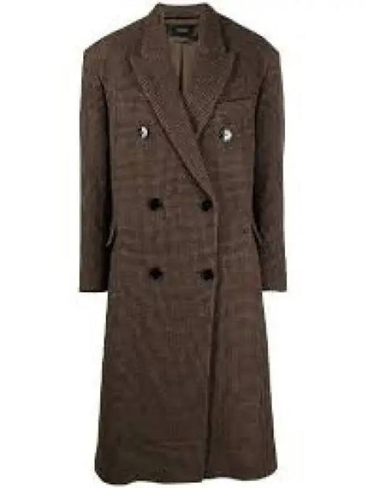 Virgin Wool Single Coat Brown - ISABEL MARANT - BALAAN 2