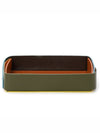 Signature Embossed Logo Leather Tray Orange Blue - PAUL SMITH - BALAAN 5