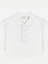 Monogram Motif Polo Shirt White - BURBERRY - BALAAN 3