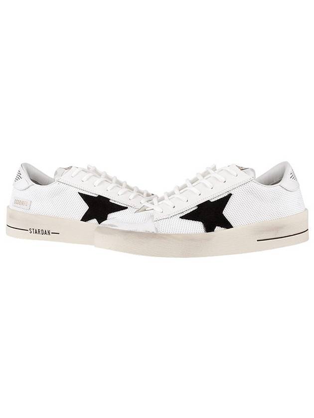 Star Patch Lace Up Low Top Sneakers White - GOLDEN GOOSE - BALAAN 2