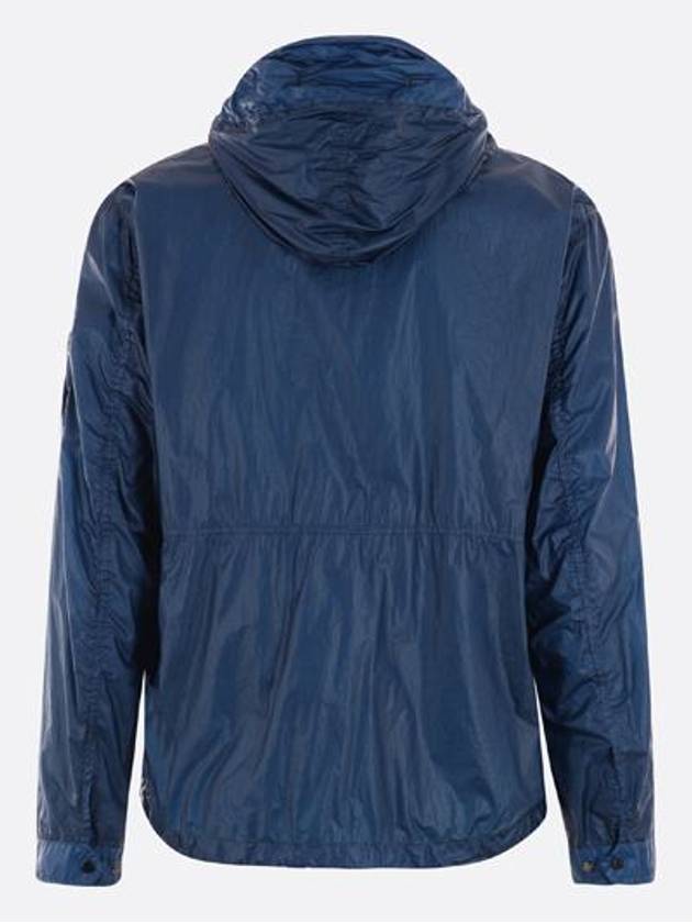 Lens Detail Hooded Jacket Blue - CP COMPANY - BALAAN 4