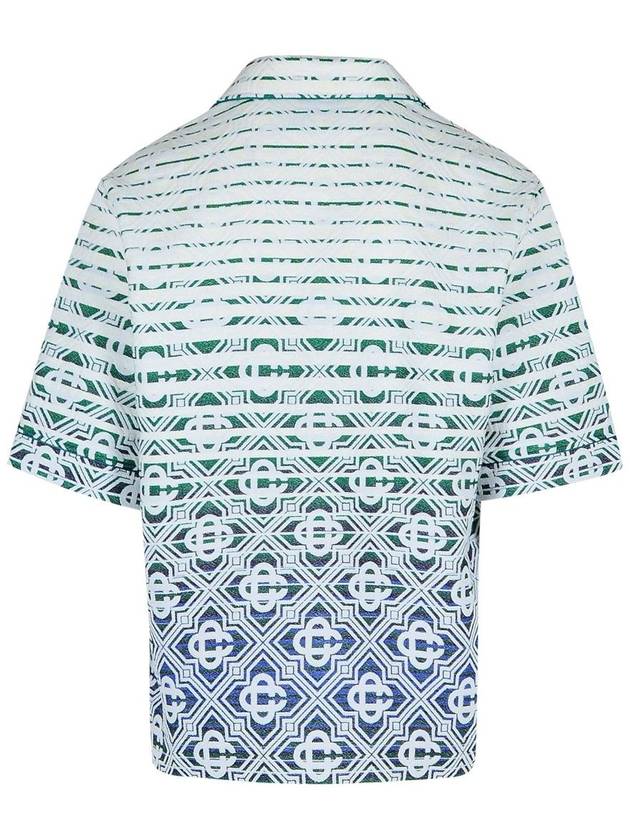 Casablanca White Cotton Blend Shirt - CASABLANCA - BALAAN 3