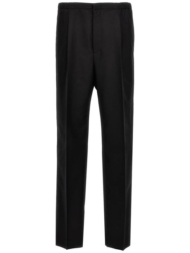 Straight Pants FB0979AR8S F0QA1 Black - FENDI - BALAAN 2