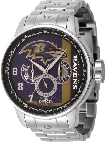 Invicta NFL Baltimore Ravens GMT Quartz Men's Watch 45140 - INVICTA - BALAAN 1