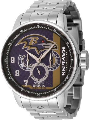 Invicta NFL Baltimore Ravens GMT Quartz Men's Watch 45140 - INVICTA - BALAAN 1