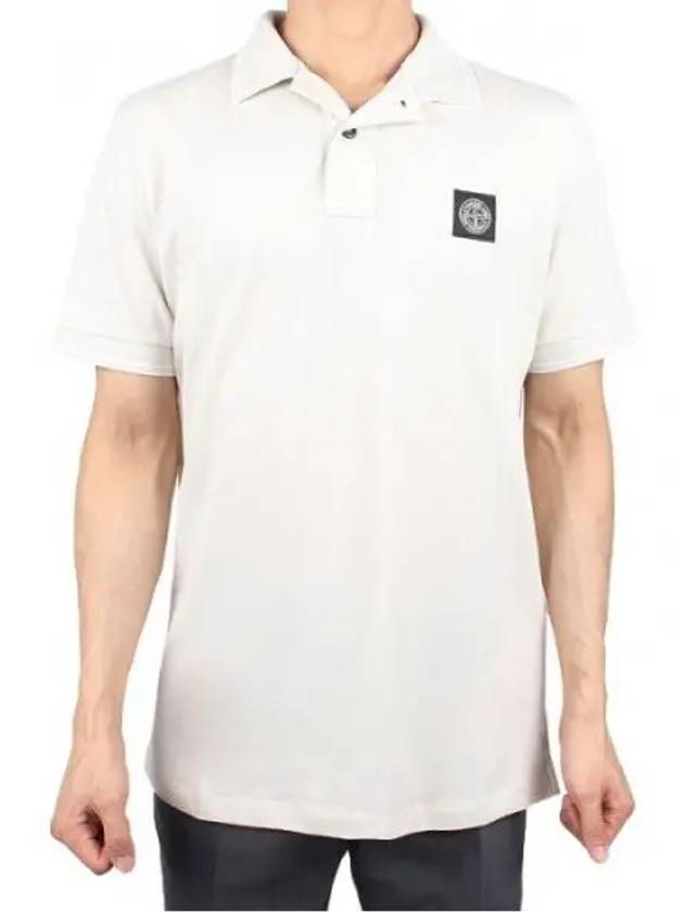 Compass applique pique polo shirt 81152SC18 - STONE ISLAND - BALAAN 2