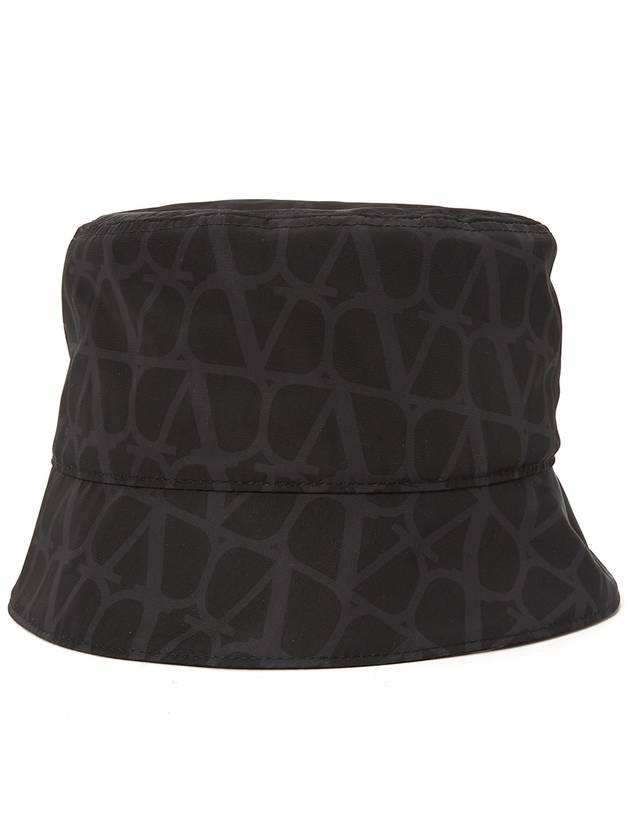 Toile Iconographe Bucket Hat Brown - VALENTINO - BALAAN 4