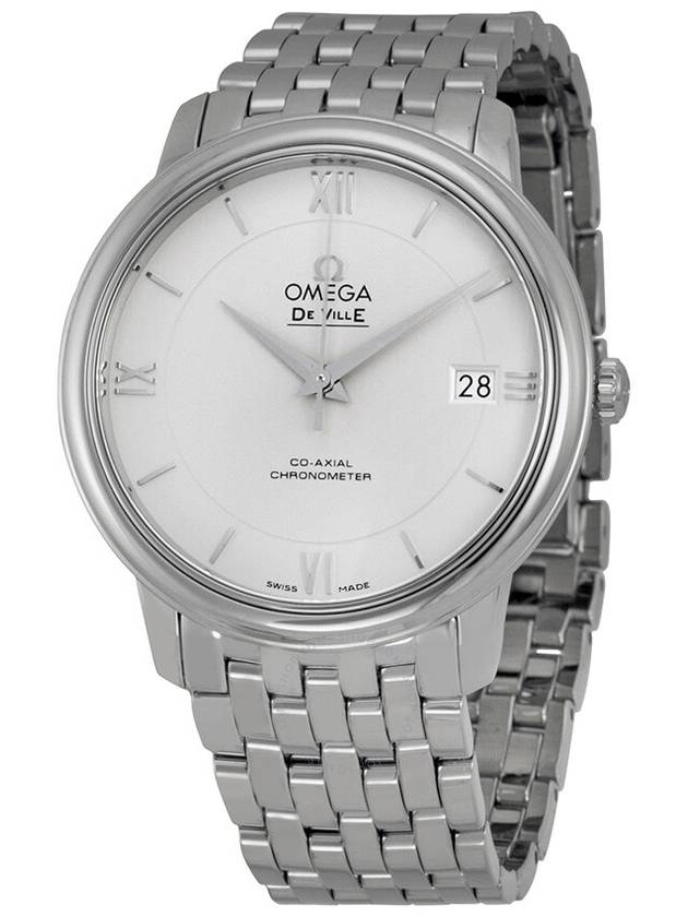 Omega Prestige Co-Axial Automatic Silver Dial Unisex Watch 424.10.37.20.02.001 - OMEGA - BALAAN 2