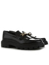 Fringe Loafers Black - TOD'S - BALAAN.