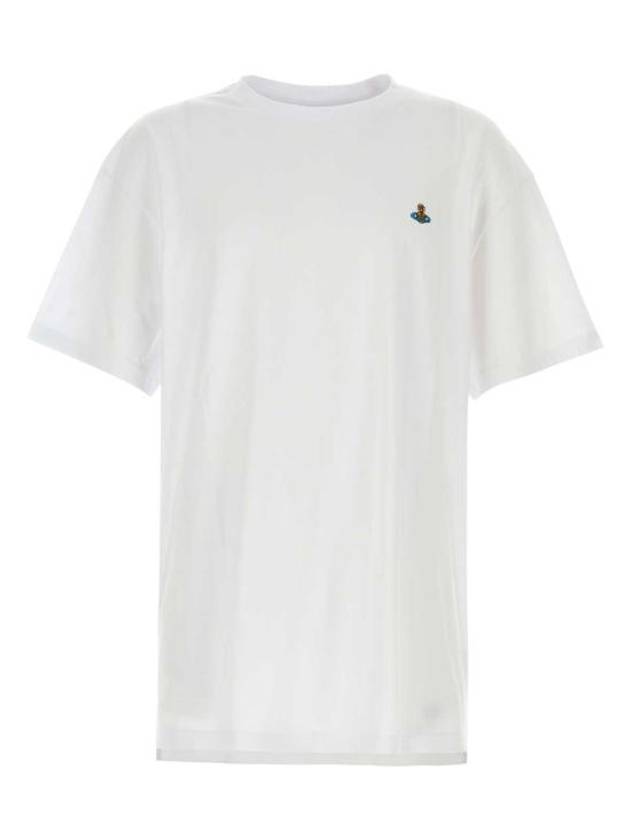 Orb Logo Classic Short Sleeve T-Shirt White - VIVIENNE WESTWOOD - BALAAN 2