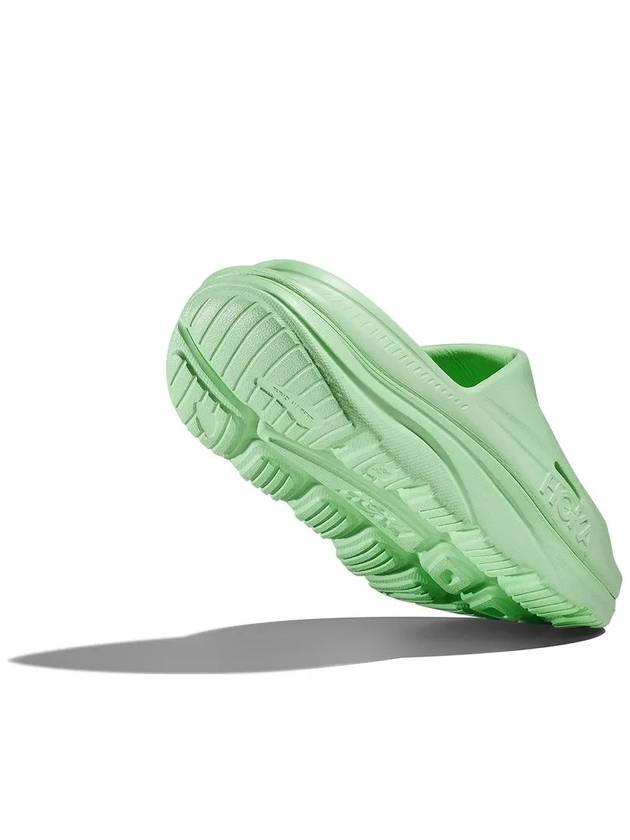 Ora Recovery Slide 3 Slippers Green - HOKA ONE ONE - BALAAN 3