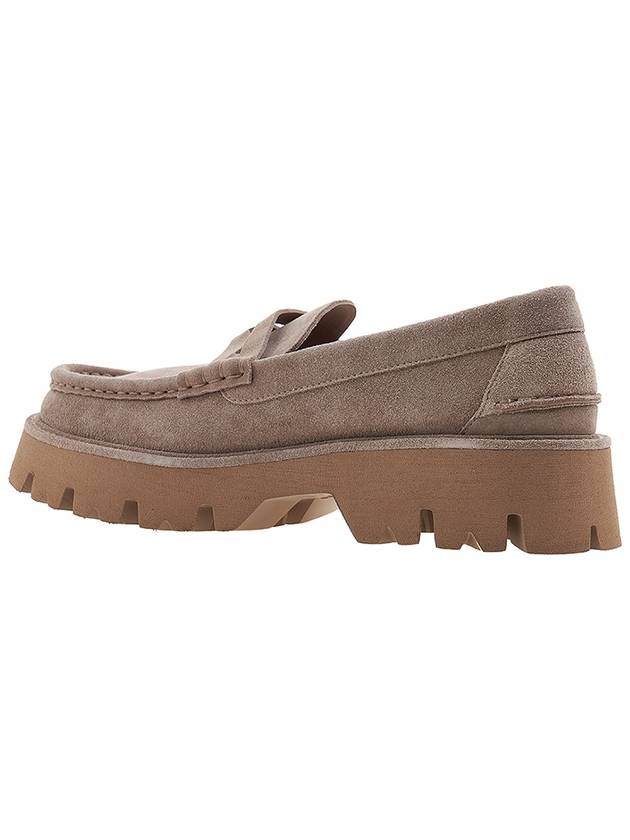 Women's Suede Loafers SEBAS CASTORO DESERT - PEDRO GARCIA - BALAAN 3