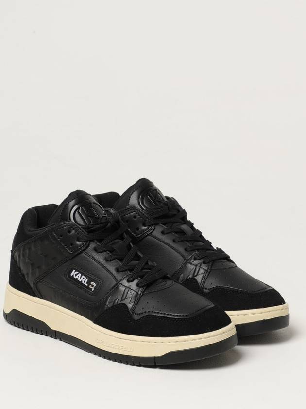 Sneakers Karl Lagerfeld in pelle e nylon con logo applicato - KARL LAGERFELD - BALAAN 2