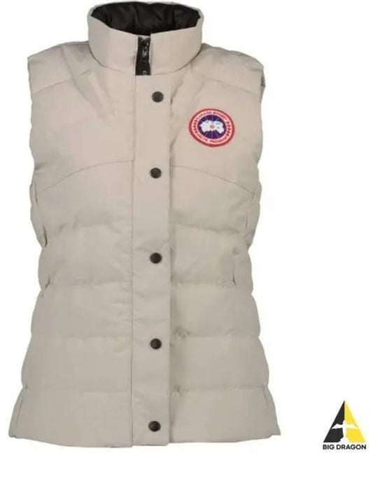 Freestyle Quilted Padding Vest Limestone - CANADA GOOSE - BALAAN 2