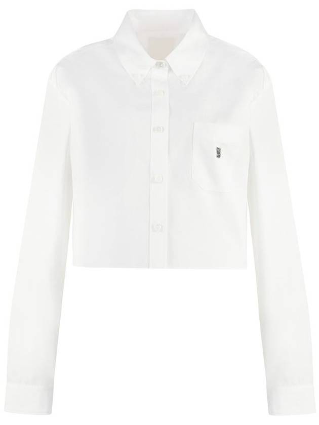 Shirt BW617Y14M6100 P24 WHITE - GIVENCHY - BALAAN 2