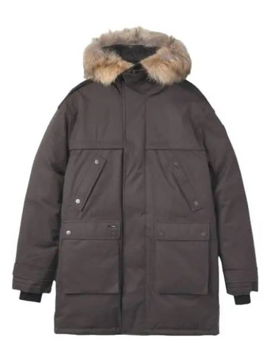 Yateshi parka steel gray padding - NOBIS - BALAAN 1