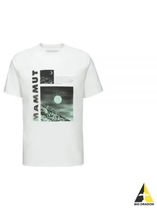 Mountain Day And Night Short Sleeve T-Shirt White - MAMMUT - BALAAN 2