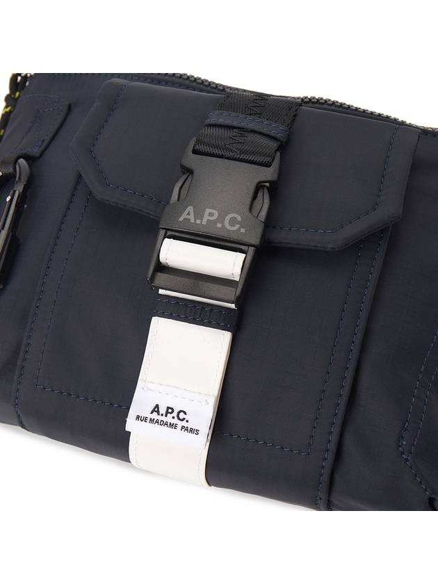 Banane Track Belt Bag Dark Navy - A.P.C. - BALAAN 7